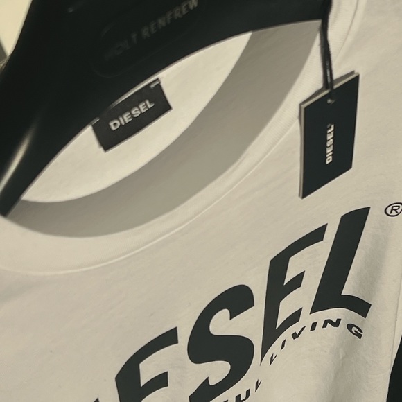 Diesel White T-shirt - Picture 3 of 6